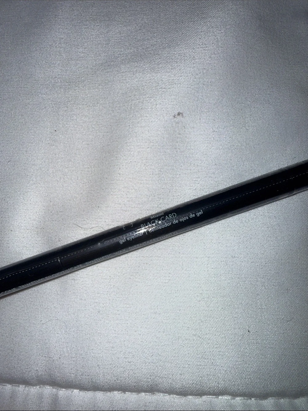 Black Gel Eyeliner Pencil - Black Card
